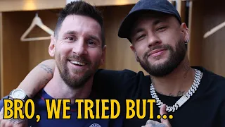 Neymar Farewell Message to Leo Messi