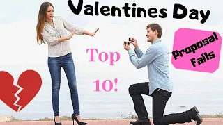 Top 10 Valentines Day Proposal Fails