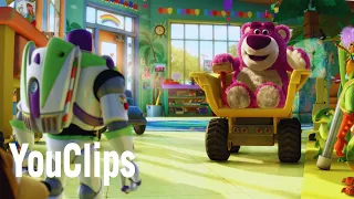 Toy Story 3 (2010): Entering Sunnyside And Meets Lotso