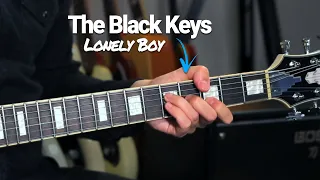 LONELY BOY - The Black Keys Guitar Lesson Tutorial + WHAMMY PEDAL and BAND JAM!