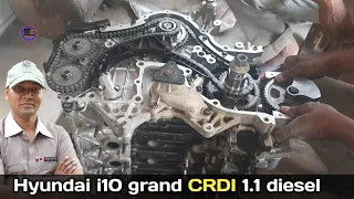 Hyundai i10 grand engine timing,  crdi 1.1 diesel
