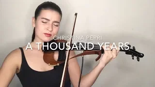 A Thousand Years-Christina Perri-BARBARA- Violin Cover