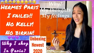 FAILED! HERMES PARIS KELLY & BIRKIN STORY TELLING & UNBOXING NEWEST HERMES SCARF & SHOES 2020