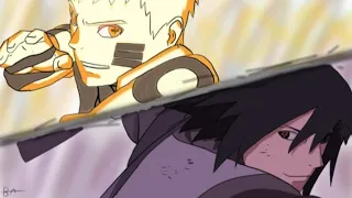 Naruto and Sasuke vs Momoshiki AMV-Careless (NEFFEX)