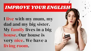 My House | Improve Your English | Learning English Speaking | Level 1 | Listen and practice