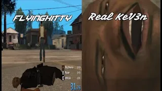 GTA - San Andreas Speedrun World Record! [FlyingKitty VS Real KeV3n] Comparison