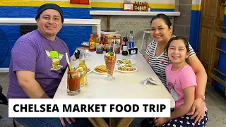 Chelsea Market NYC Food Trip | Los Mariscos Tacos, Los Tacos No. 1, Lobster Place and more!