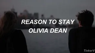 Reason to Stay - Olivia Dean // Lyrics - Sub español