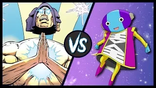 Omni King vs Living Tribunal: Dragon Ball vs Marvel