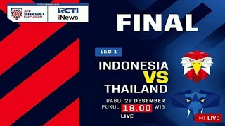 🔴 INDONESIA VS THAILAND - LIVE RCTI FINAL LEG 1 AFF SUZUKI CUP 2020