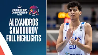 Alexandros Samodurov | Greece 🇬🇷 | Full Highlights from #FIBAU18Europe