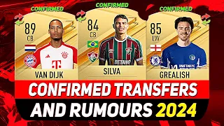 NEW CONFIRMED TRANSFERS & RUMOURS! 💰😳 ft. VAN DIJK, GREALISH, THIAGO SILVA...etc