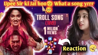 Reaction:👉"Troll" Song🫡 Hindi version|uithemovie|Upendra|Reeshma|Lahari Films|TRP 0.3