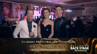 Victor Fung & Anastasia Muravyeva US Ballroom Champions co-organizers Hollywood Dancesport 2021