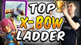 TOP TROPHY PUSHING! Fast Cycle Xbow Deck — Clash Royale