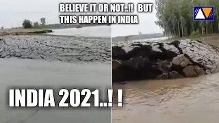 You won't believe this miracle..!! Incredible submerged land suddenly rises in Haryana, India.