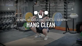 Hang Clean | Olympic Weightlifting Exercise Library