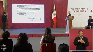 #Carta de Alberto Fernández Presidente de Argentina  a AMLO Presidente de México. 14 marzo 2022.