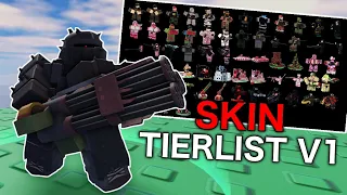 Ranking Every Good Skin In TDX.. | ROBLOX