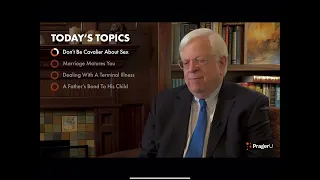 Dennis Prager Fireside Chat #296 Don’t be cavalier about sex - link to entire episode below 👇