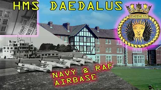 HMS Daedalus Gosport NAVY & RAF Base abandoned  SECURITY CAME IN