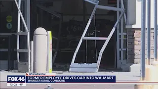 Former disgruntled employee drives car into Walmart near Concord Mills