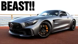 Mercedes AMG GTR SOUND in Monaco!