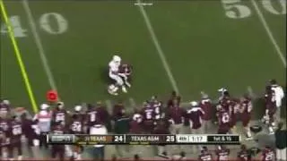 Texas vs. Texas A&M 4th Quarter Personal Foul Call