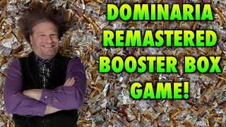 Let's Play The Dominaria Remastered Booster Box Game! Opening Premium Magic: The Gathering Packs!