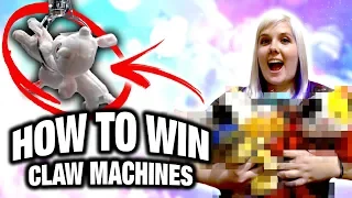 How to win claw machines | Tip and tricks to win more at the claw machine