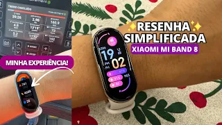 RELÓGIO XIAOMI MI BAND 8 | Minha experiência, duração da bateria e principais funções