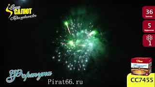 Батарея салютов "Фортуна" СС7455 СуперСалют - Pirat66