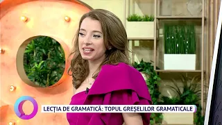 Lecția de gramatică: topul greșelilor gramaticale