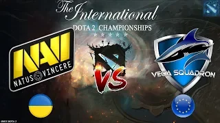 БИТВА ЗА ВЫХОД в ФИНАЛ КВАЛ! | Na`Vi vs Vega (BO3) The International 2019