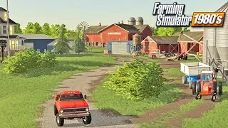 BUILDING A 1980's FARM YARD FROM THE GROUND UP (ROLEPLAY) FARMING SIMULATOR 19