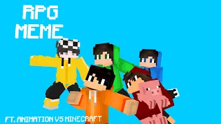 RPG Meme || (FAN-MADE) Alan Becker Animation vs Minecraft