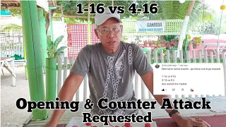 1-16 vs 4-16 Opening & Counter Attack | Requested!!!