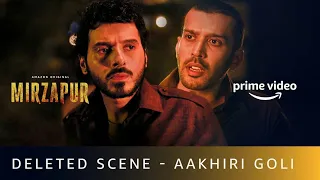 Amazon Original's Mirzapur 2 Deleted Scene - Aakhiri Goli | Divyenndu, Anjum Sharma | Amazon Prime