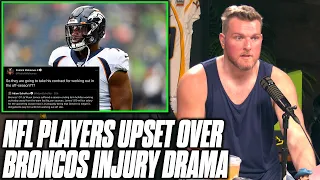 Pat McAfee Reacts To NFL Injury's Causing Drama Between Players