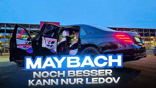 Maybach Ambientebeleuchtung Umbau | gleichmäßiger & heller als original