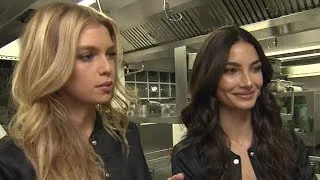 Victoria's Secret Angels Lily Aldridge and Stella Maxwell Reveal Their Pre-Fashion Show Diets