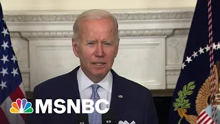 Biden Calls On Lawmakers To Pass Bill Addressing Inflation And Climate Change