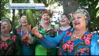 Russian Cucumber Festival: Farmers in Rostov-on-Don celebrate home-grown vegetables