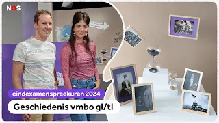 Examenspreekuur geschiedenis en staatsinrichting vmbo gl/tl met Nina en Fabian