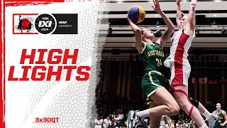 Canada 🇨🇦 vs Australia 🇦🇺 | Game Highlights Women | FIBA #3x3UOQT 2 2024