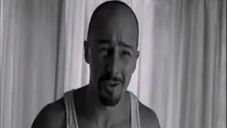 American History X Dinner fight Scene "you'r not welcome"