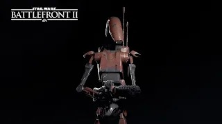 Star Wars Battlefront 2 - Heavy Droid Gameplay PC HD