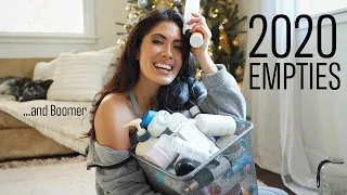 a years worth of empty beauty products...| 2020 empties|  | Melissa Alatorre