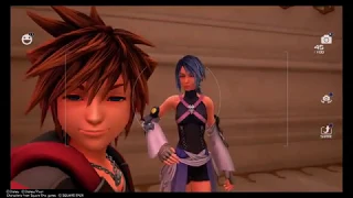 KINGDOM HEARTS Ⅲ Aqua doesn't like Sora