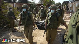 'It’s a massacre’: IDF troops clear Kfar Azza kibbutz